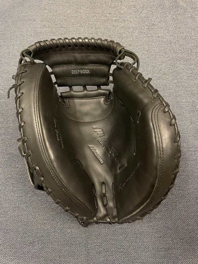 美品！　ミズノプロ　キャッチャーミット　良型　野球 硬式グローブ 一般用　大人