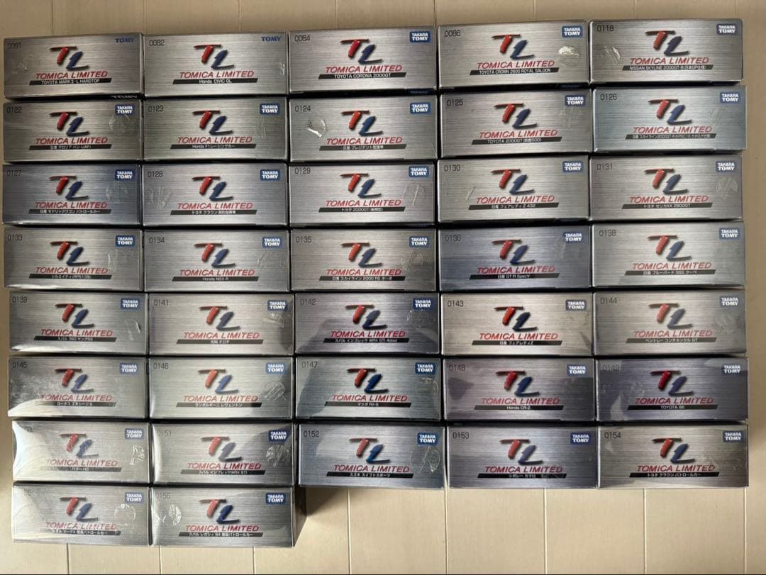 トミカ　TOMICA LIMITED 37台セット