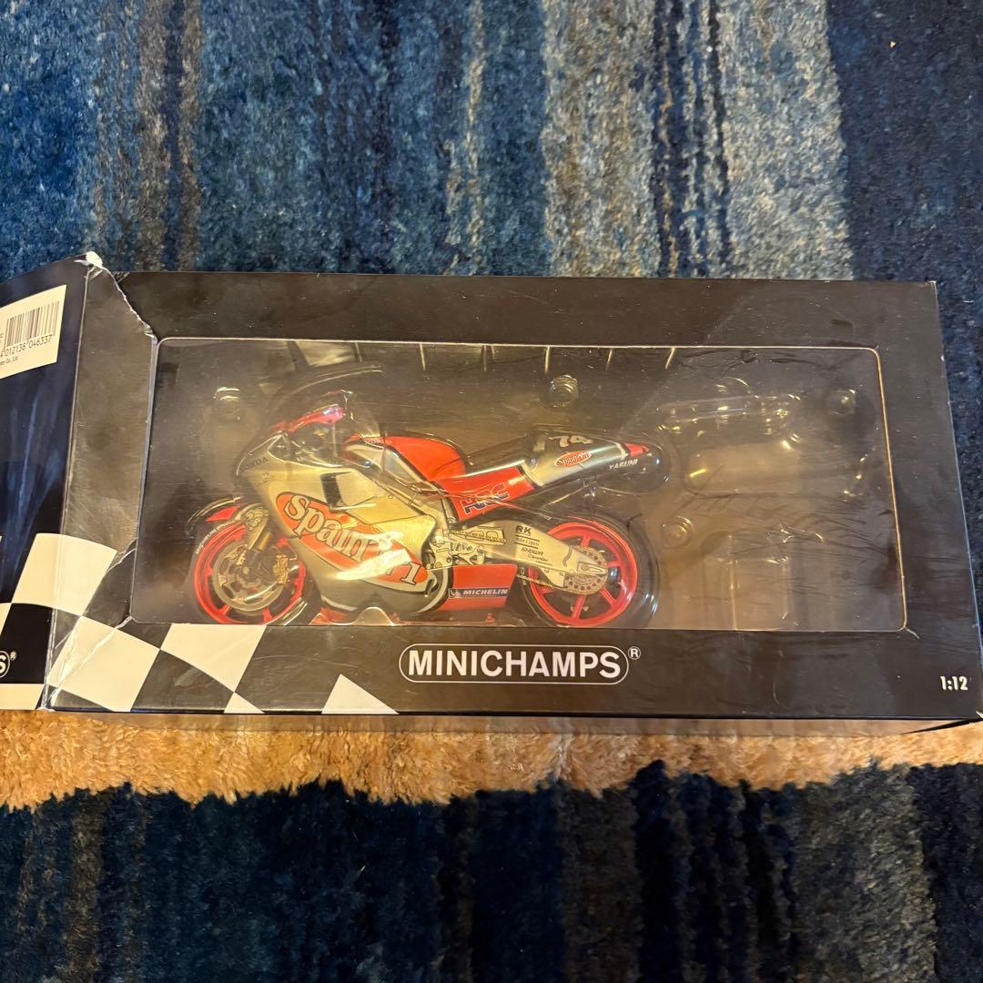 ミニカー MINICHAMPS 1:12 HONDA NSR 500 2002