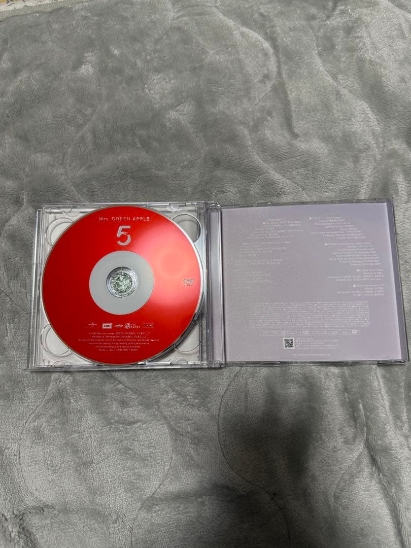 初回限定盤 Mrs.GREEN APPLE 「5」CD+DVD 2枚組