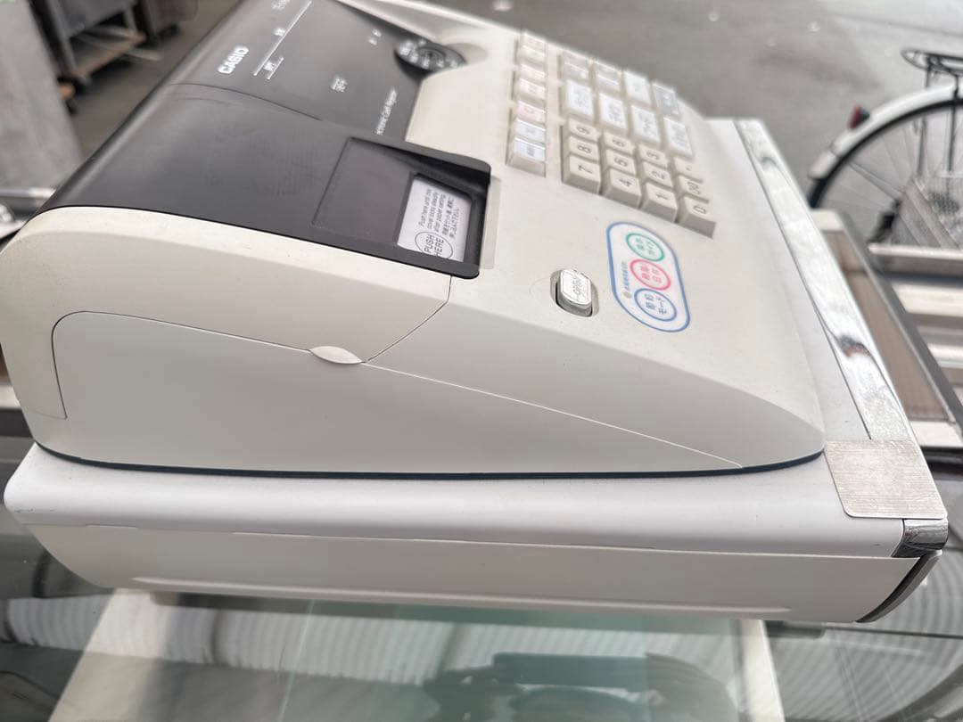 CASIO カシオ 電子レジスター レジ TE-M80 店舗 静音 プリンター