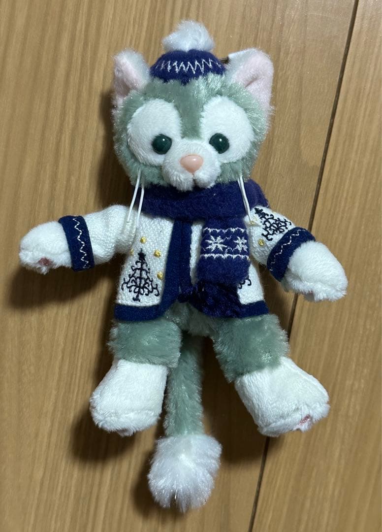 ダッフィーフレンズ 2018 イッツ・クリスマスタイム ぬいぐるみバッジ セット