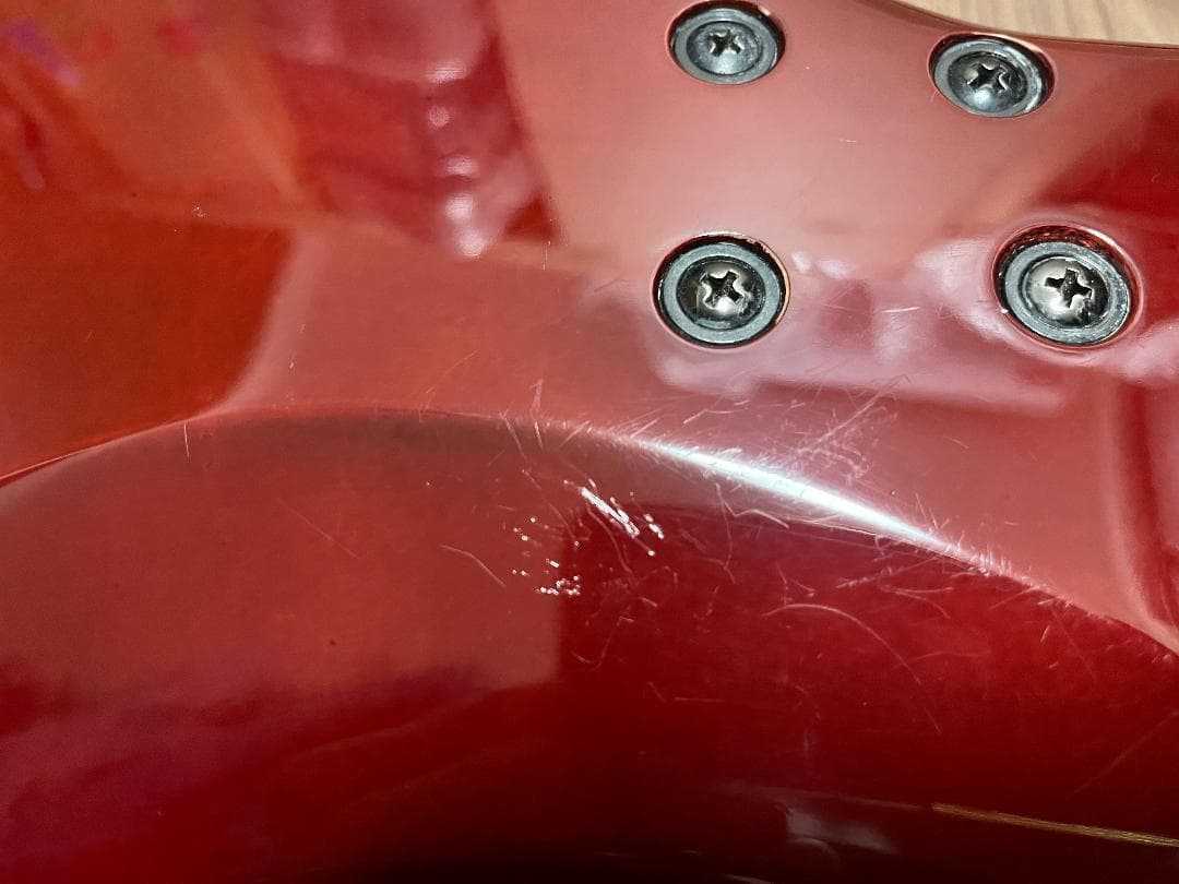 SCHECTER EXTREME-4 ベース アクティブPU シースルーレッド