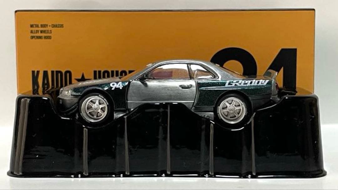 街道ハウス NISSAN GT-RR34 GReddy V1 (チェイス)