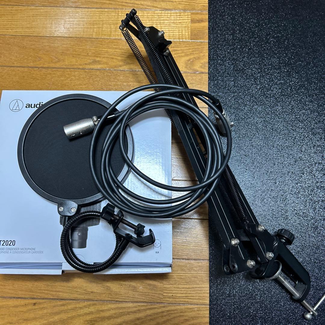 audio-technica 　AT2020その他スタンド等
