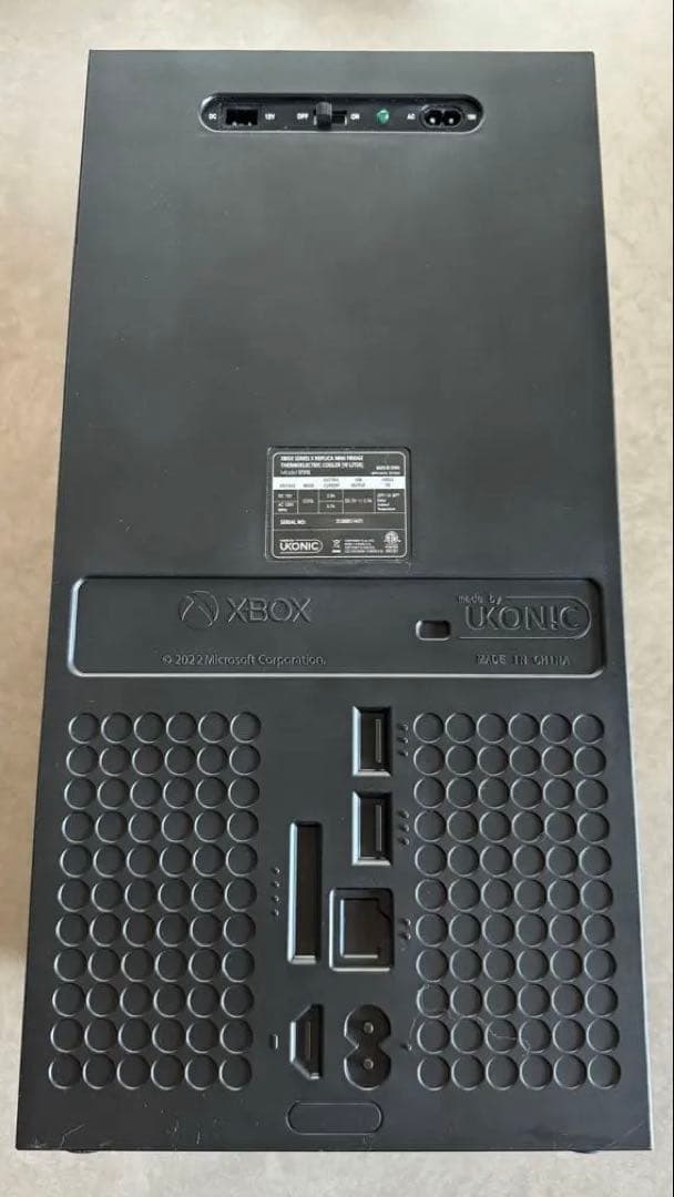 XBOX Seriese X Replica Fridge レプリカ 冷蔵庫