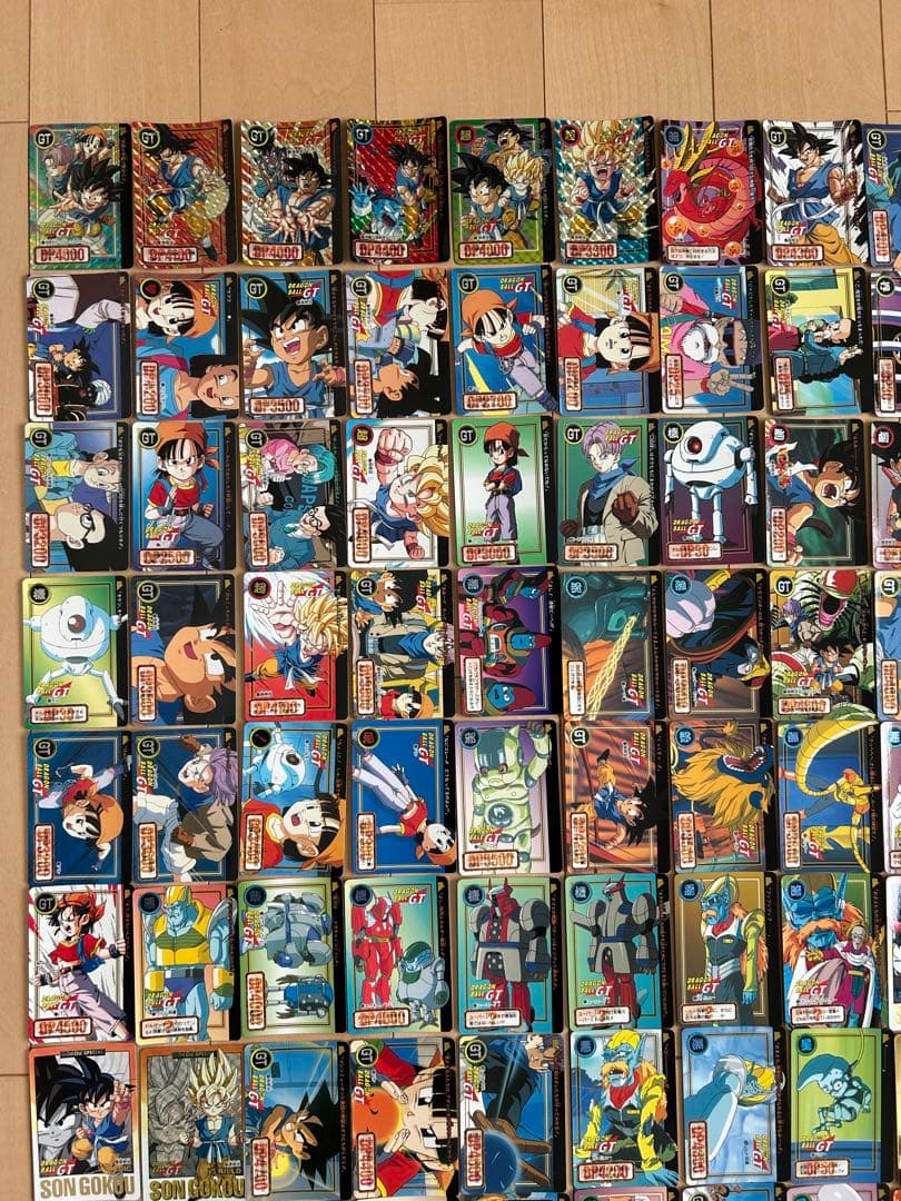 【レア】ドラゴンボールGT カードダス 191枚 まとめ売り（ダブり無し）