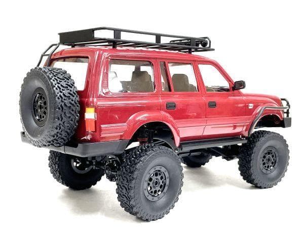 WPL C54-1 1/16 ランドクルーザー LC80タイプラジコン 赤 技適