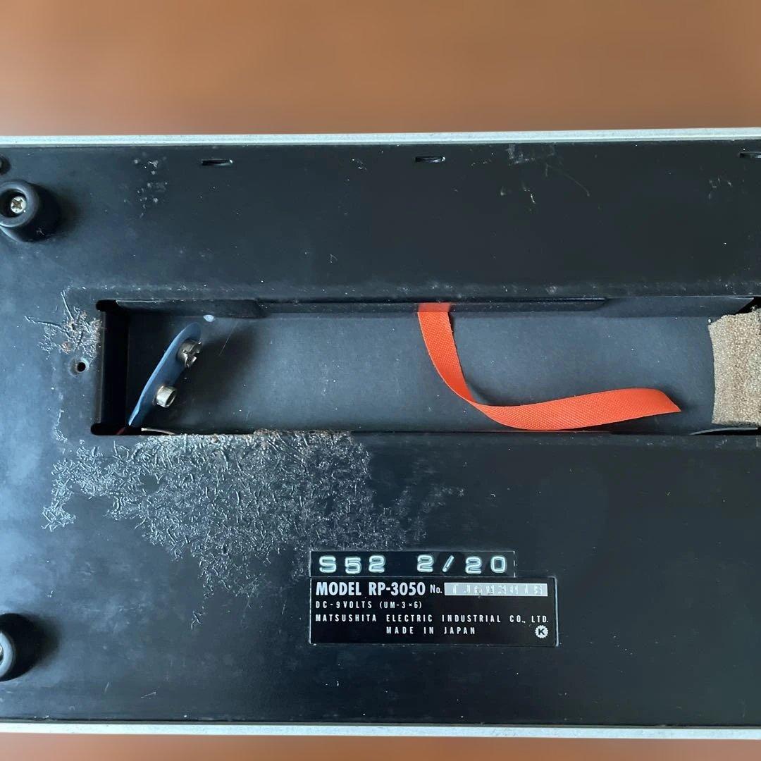 Technicsテクニクス RP-3050ビンテージ5CHマイク ミキサー