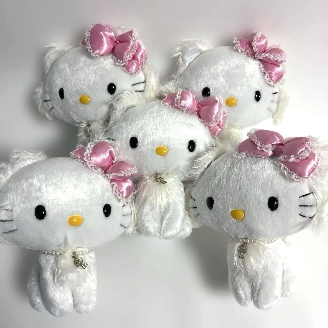 サンリオ チャーミーキティ ぬいぐるみ ハローキティ　ふわふわ　5体セット