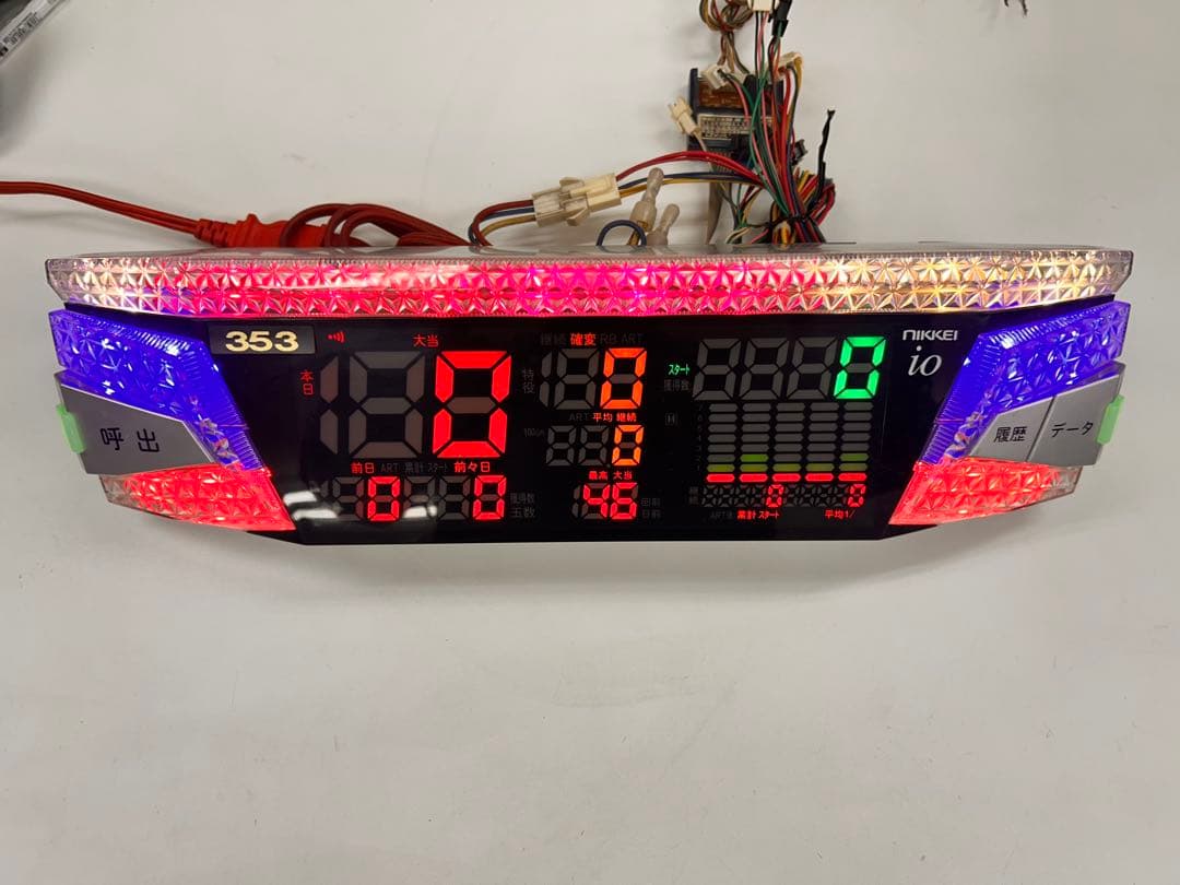 データカウンターio・4台SET販売・パチンコスロット選択自由・無加工品