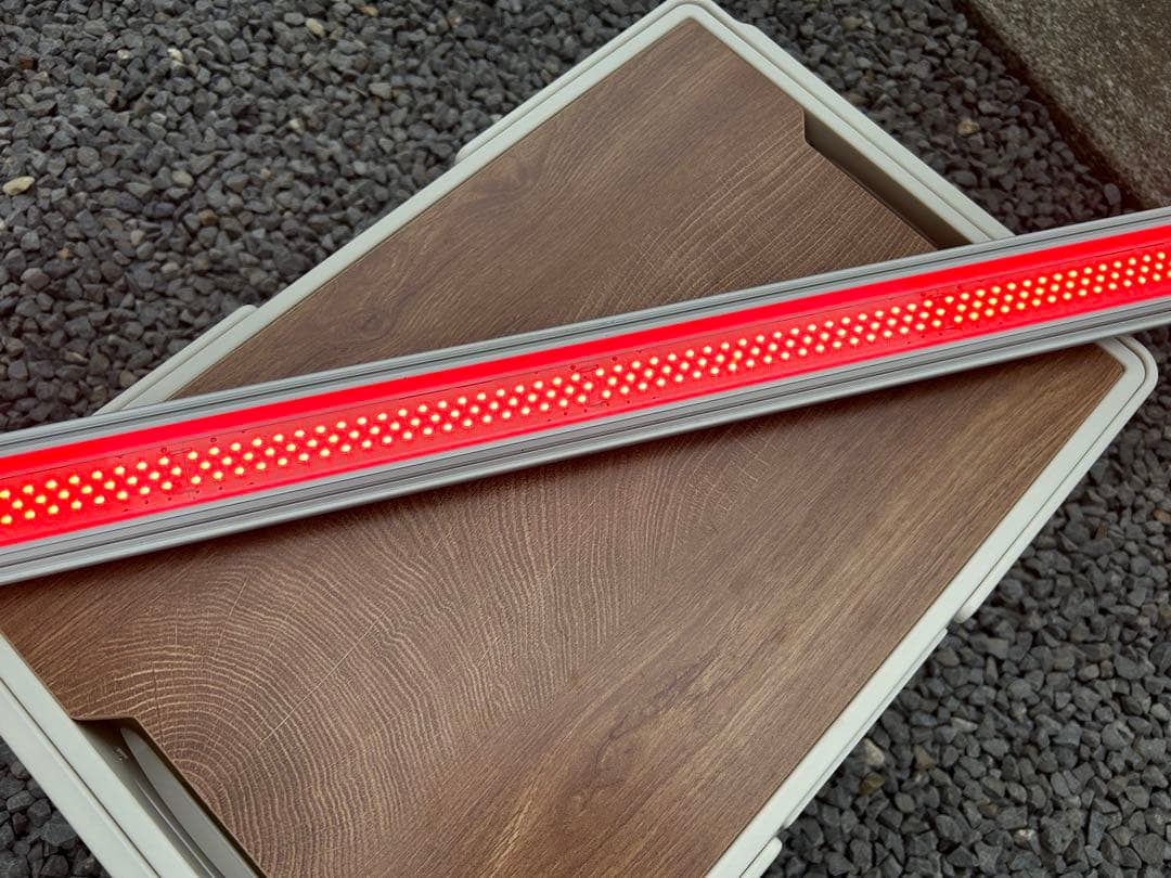ゼンスイ　LED水草育成ライト 約120cm ACアダプター付き 赤色