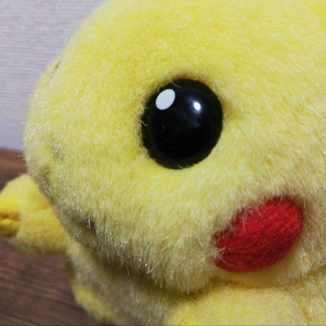 TOMY トミー 任天堂 初期 ピカチュウ ぬいぐるみ スクイーズ 顔バランス良