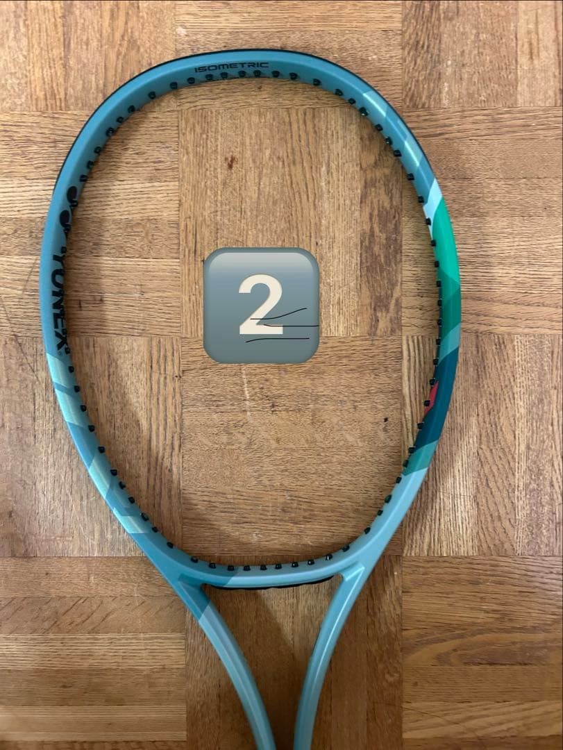 ヨネックス　パーセプト100 2本セット