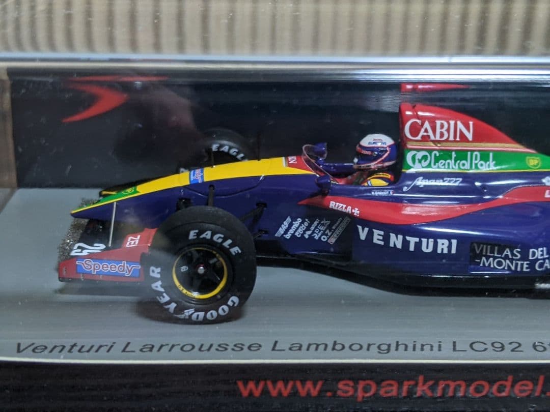 スパーク　spark　1/43 ヴェンチュリ　ラルース　LC92