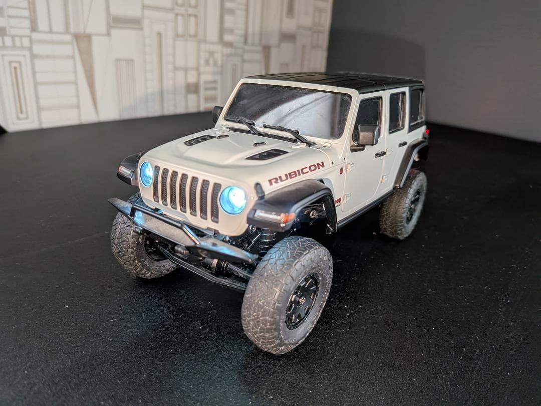 京商ミニッツ4×4 ジープラングラー アンリミテッド ルビコン キャタッピver