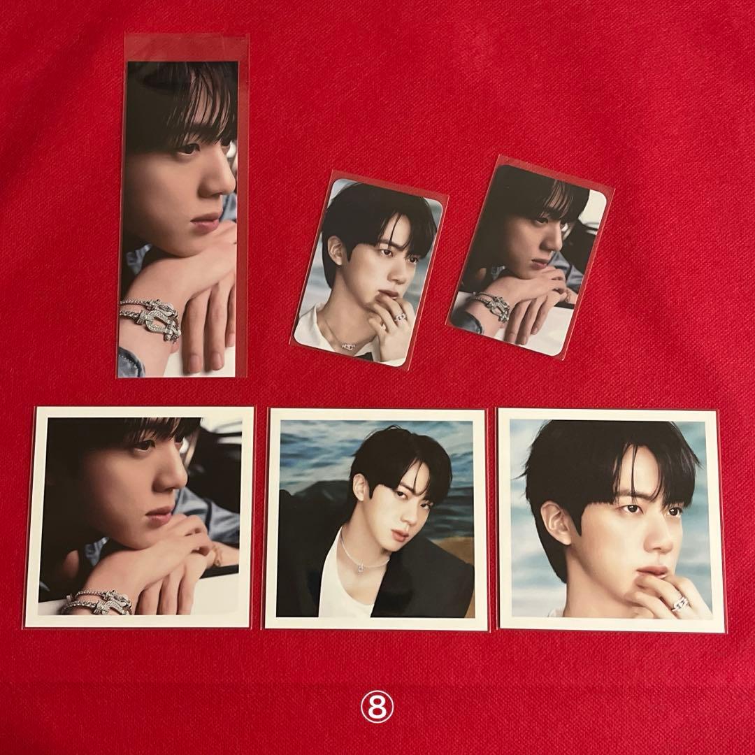 BTS ロングステッカー・ステッカー・ホログラム両面フォトカード等♡Jin