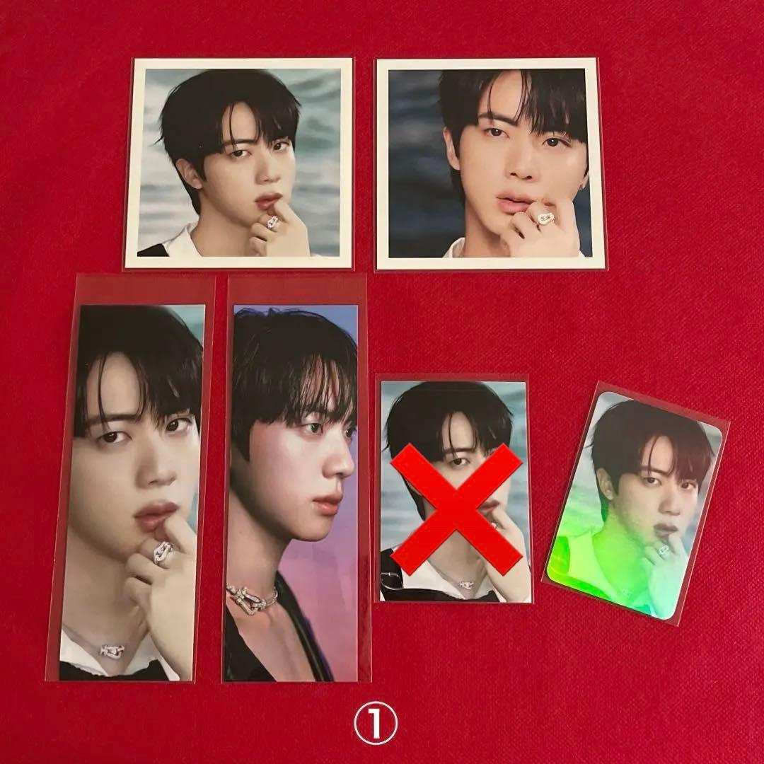 BTS ロングステッカー・ステッカー・ホログラム両面フォトカード等♡Jin