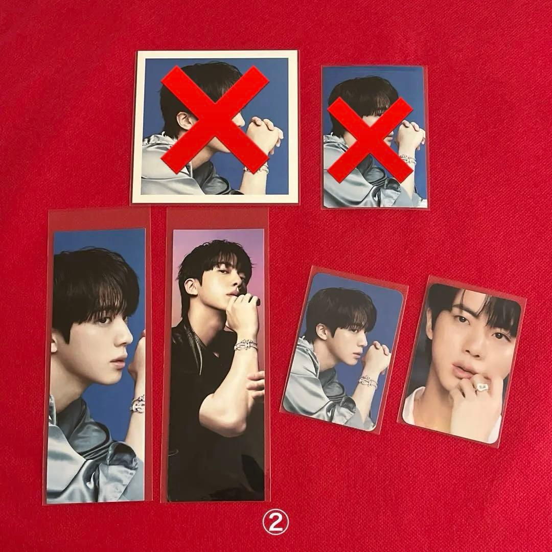 BTS ロングステッカー・ステッカー・ホログラム両面フォトカード等♡Jin