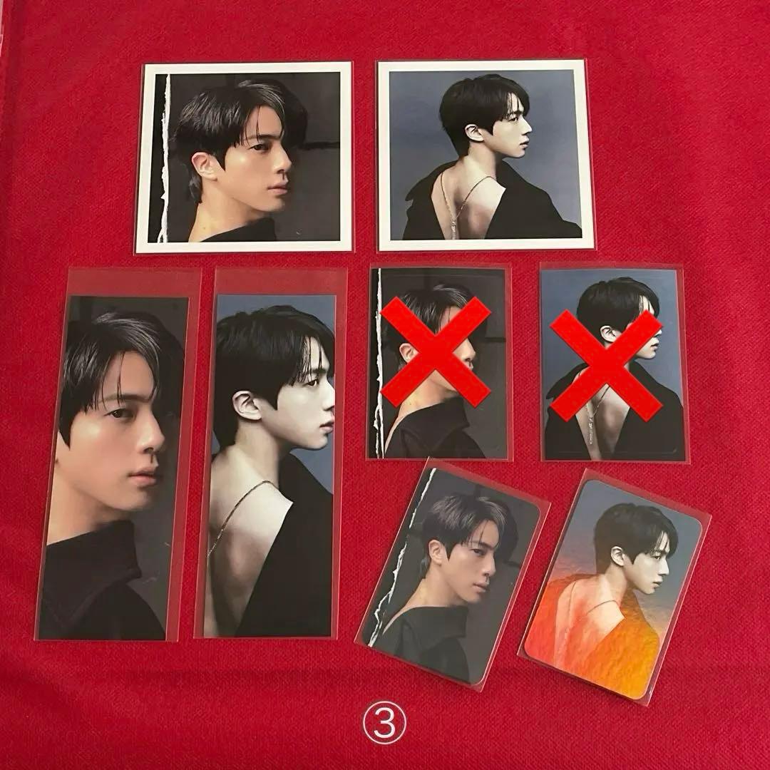 BTS ロングステッカー・ステッカー・ホログラム両面フォトカード等♡Jin