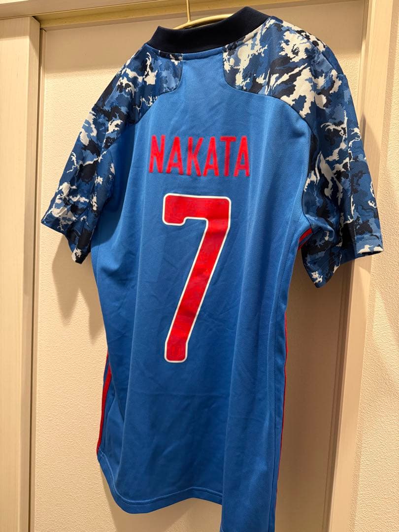 アディダス 日本代表 100周年記念ユニフォーム 7 中田　サイズO