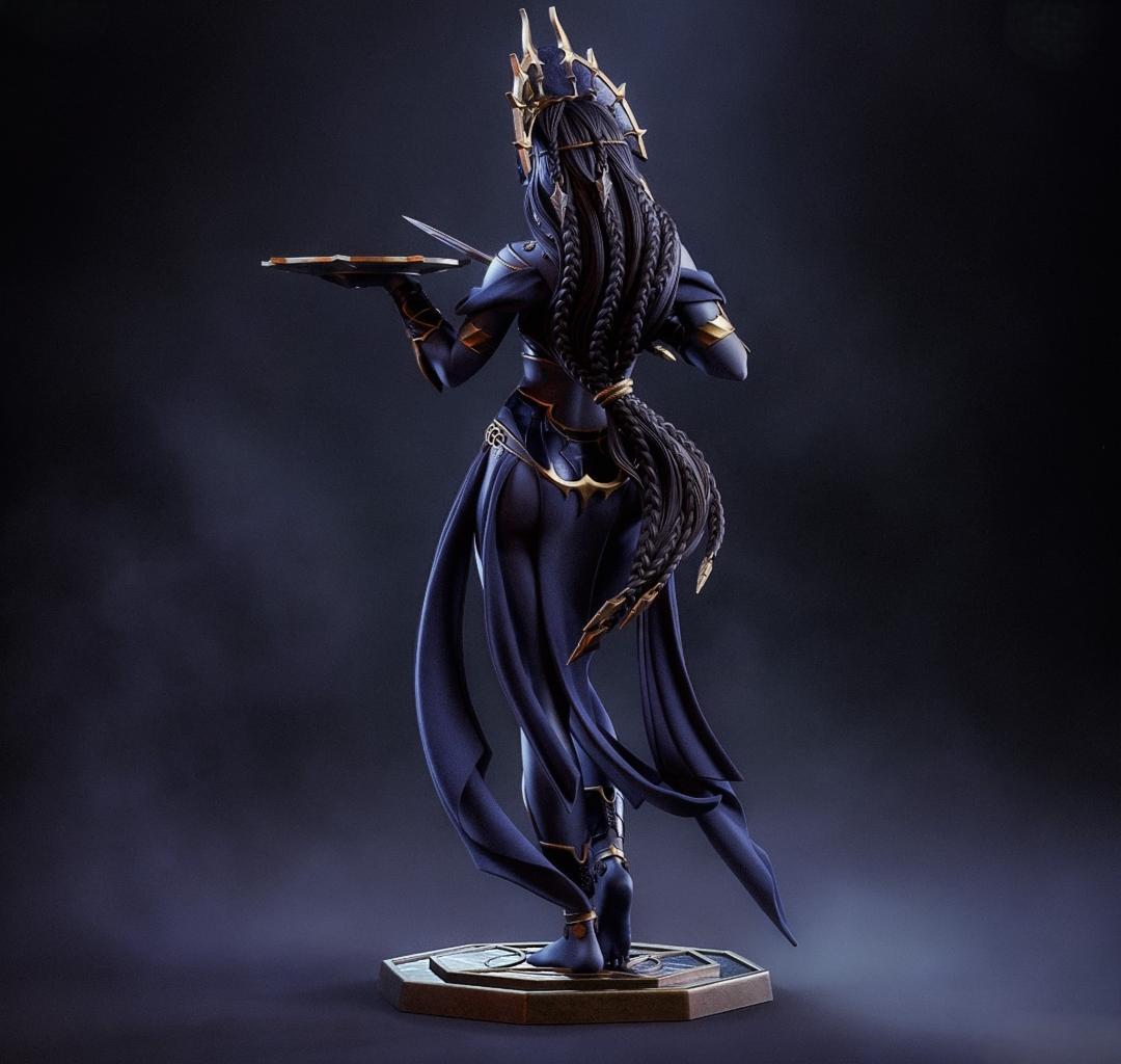 シャール バルダーズゲート 1/8 未塗装未組立 フィギュア ガレージキット