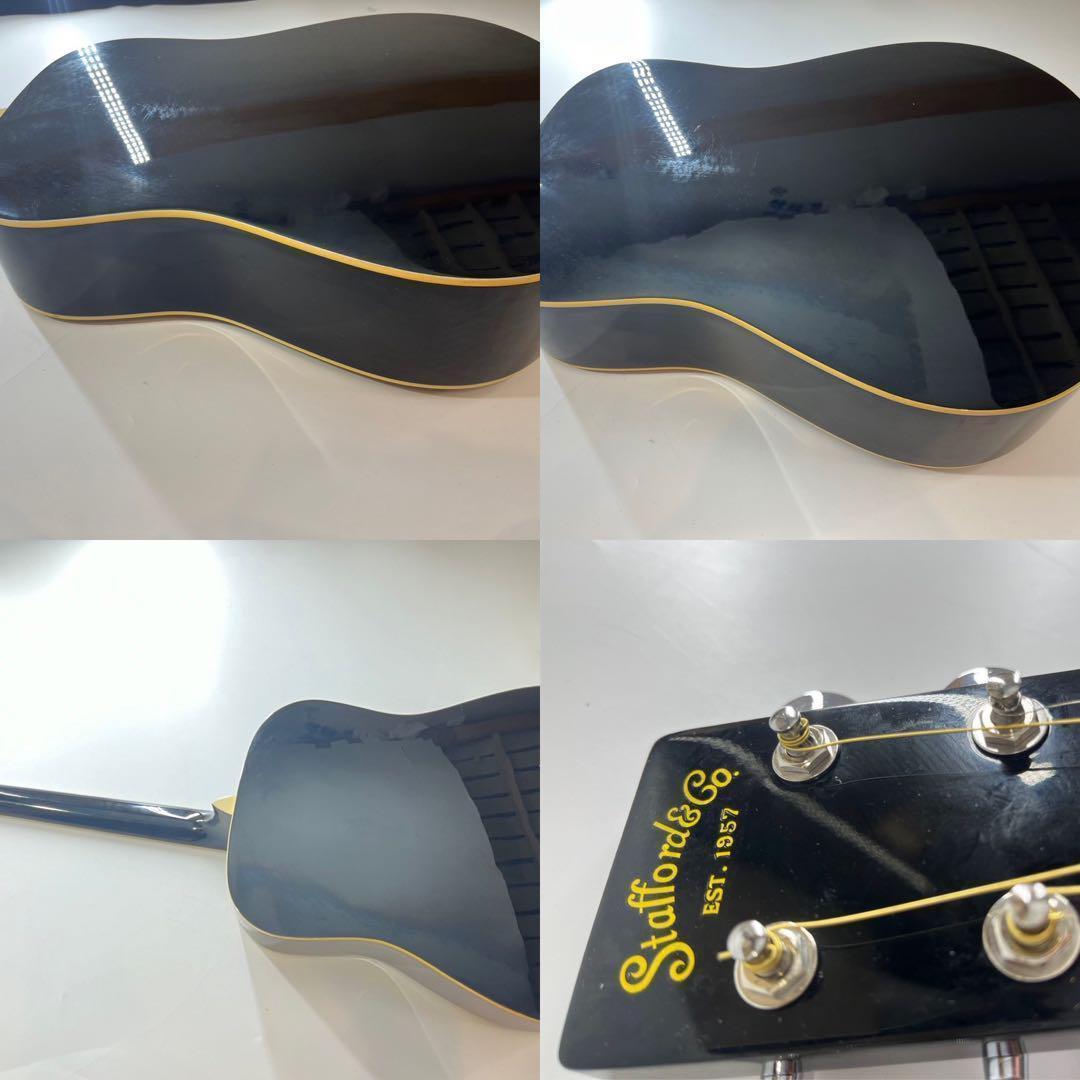 Stafford sf250d blkアコースティックギター アコギ ギター