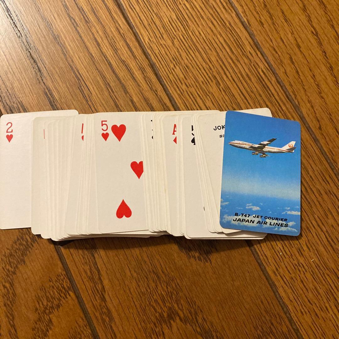 非売品　レア物！任天堂 日本航空 ミニトランプセット