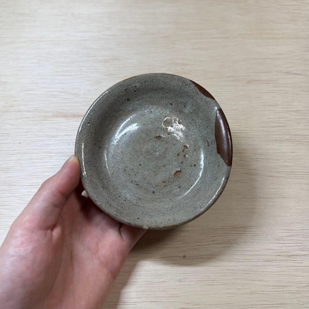 古唐津 無地唐津 小皿 桃山時代 江戸時代 伝世品 古美術 骨董 初期伊万里