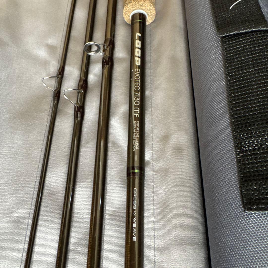 [新品] レアLOOP FLY ROD EVOTEC 7130-4MF