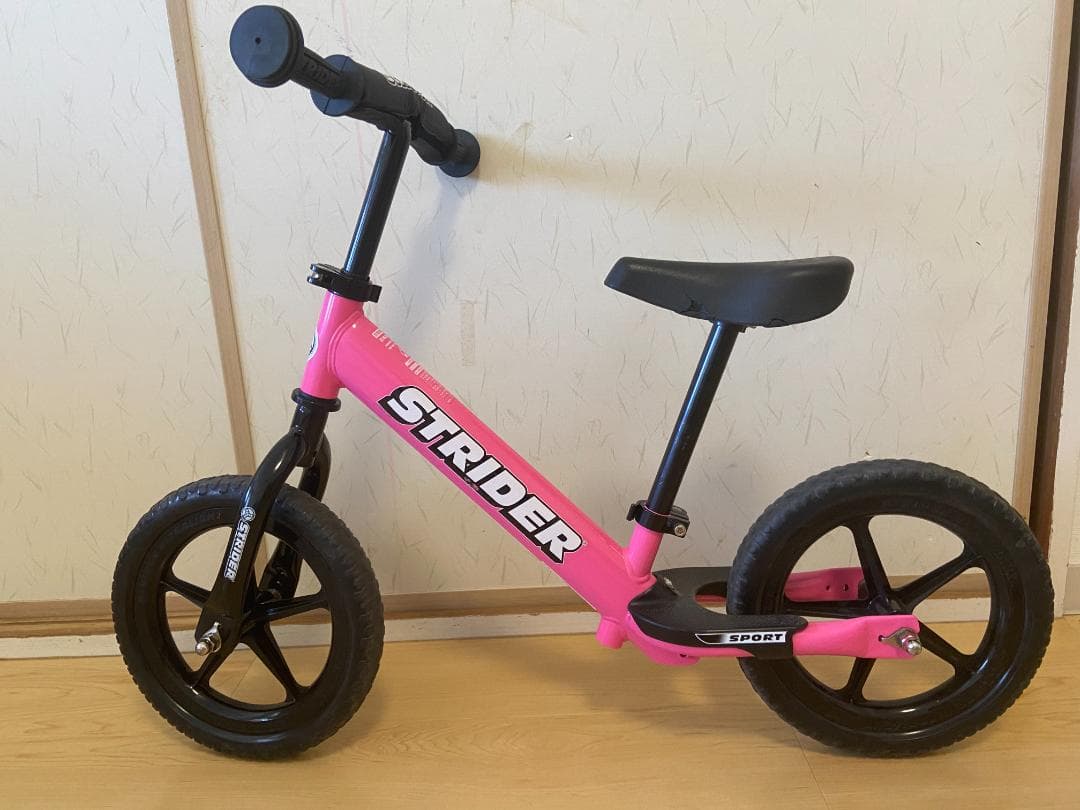 STRIDER ストライダー ピンク肘・膝パッド・手袋セット