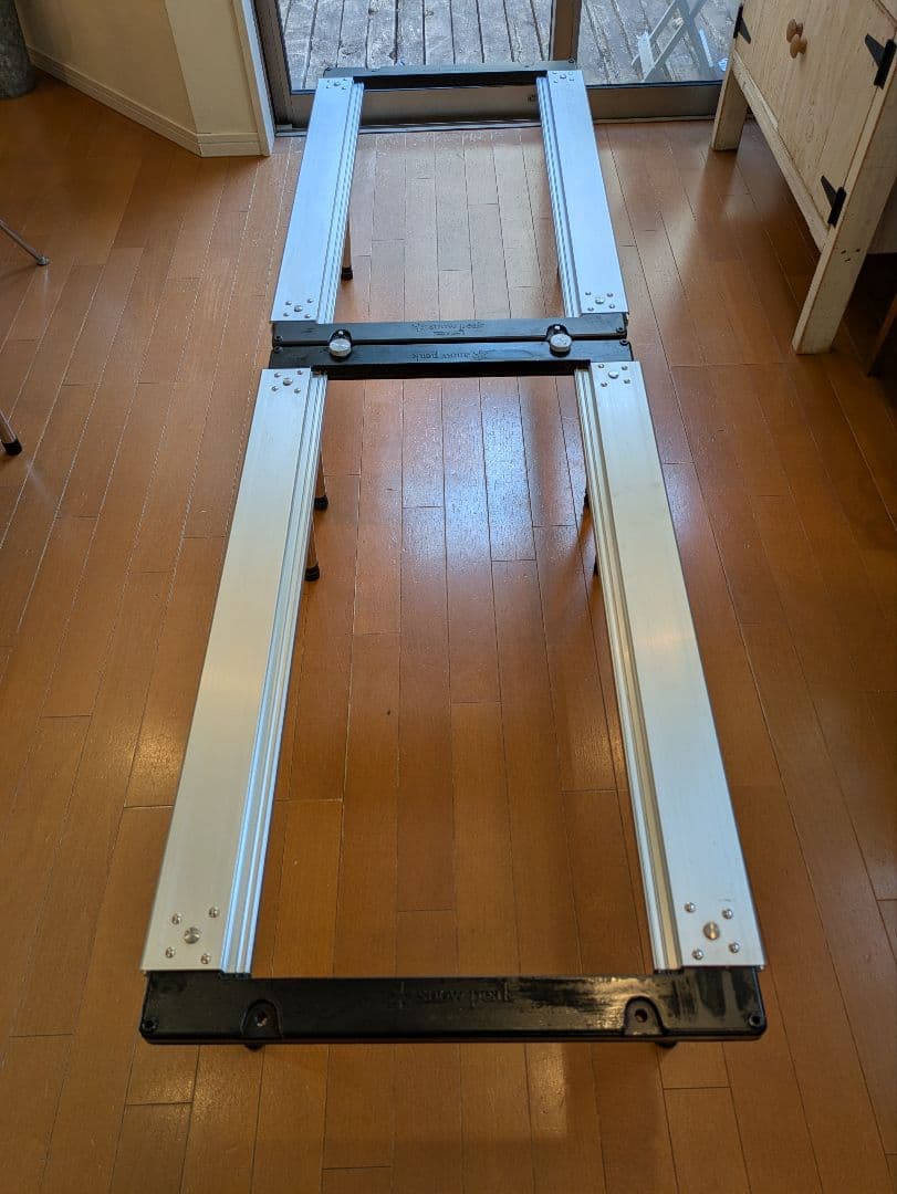 スノーピーク アイアングリルテーブル3ユニット 2個セット ＋ 400脚2セット