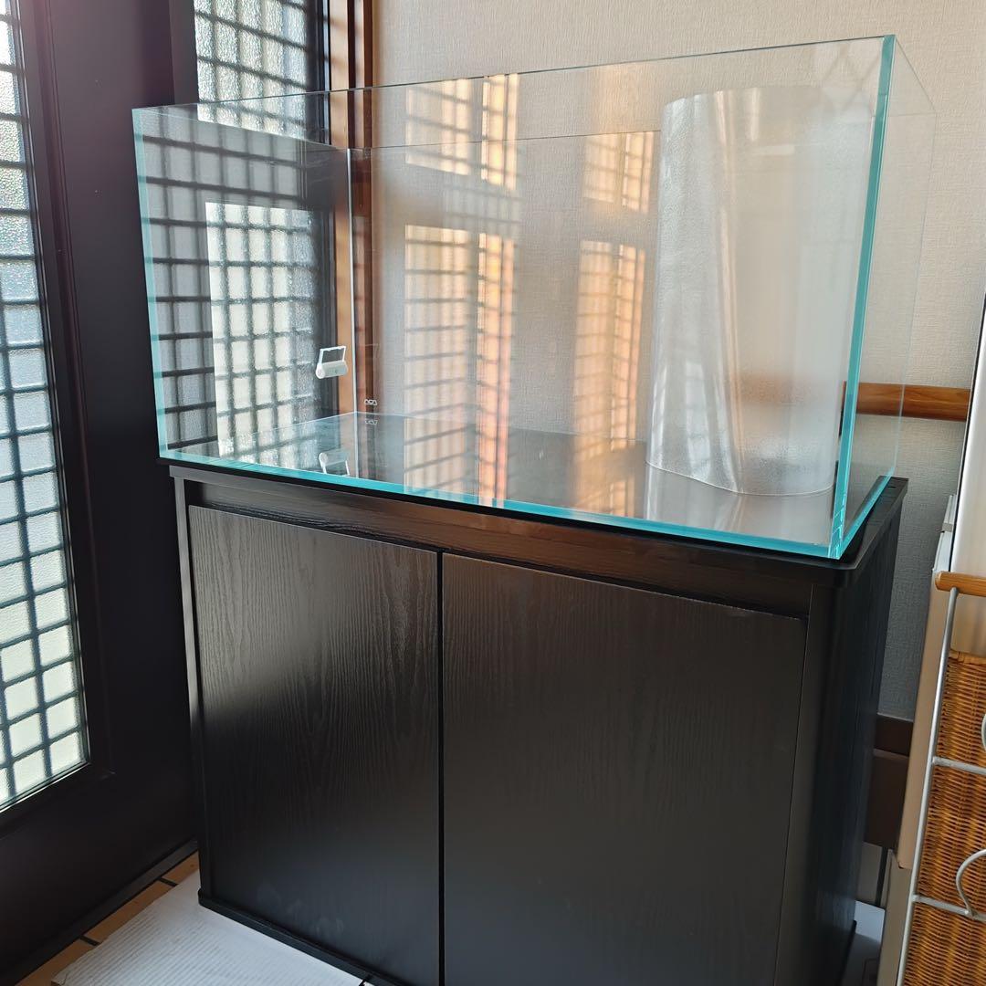 【引取限定】ガラス水槽ADA キャビネット付き