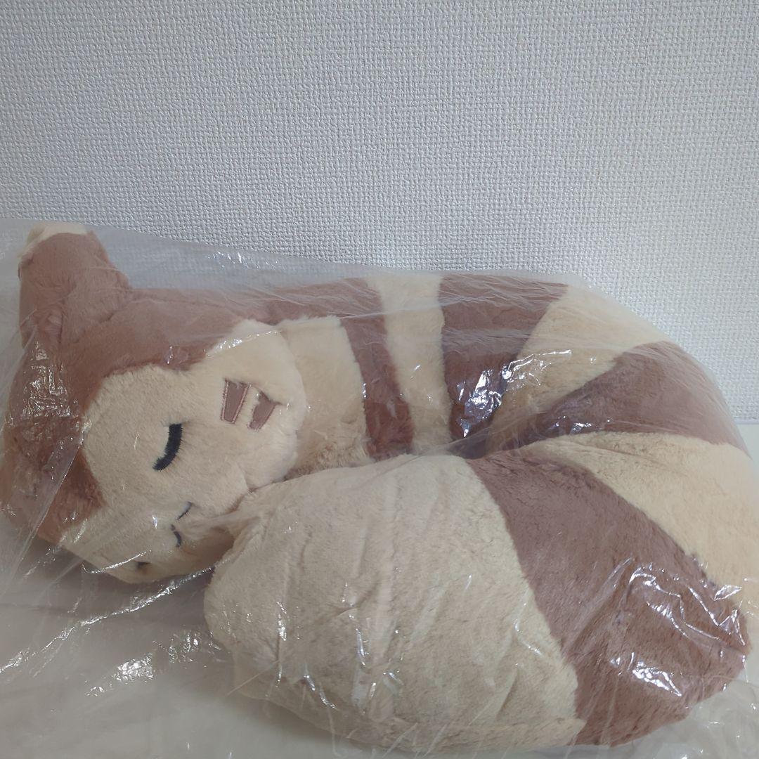 【タグ付き】ポケモン ふわふわぬいぐるみクッション もりのおくりもの オオタチ