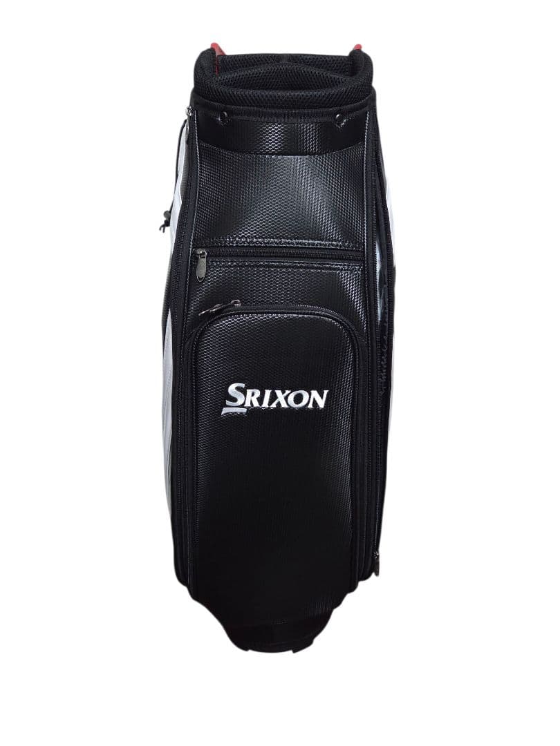 Srixon 軽量キャディバッグ ブラック/ホワイト/レッド