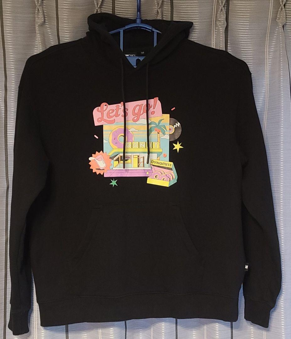 BTS FILA コラボ Dynamite フーディー V テテ パーカー XL