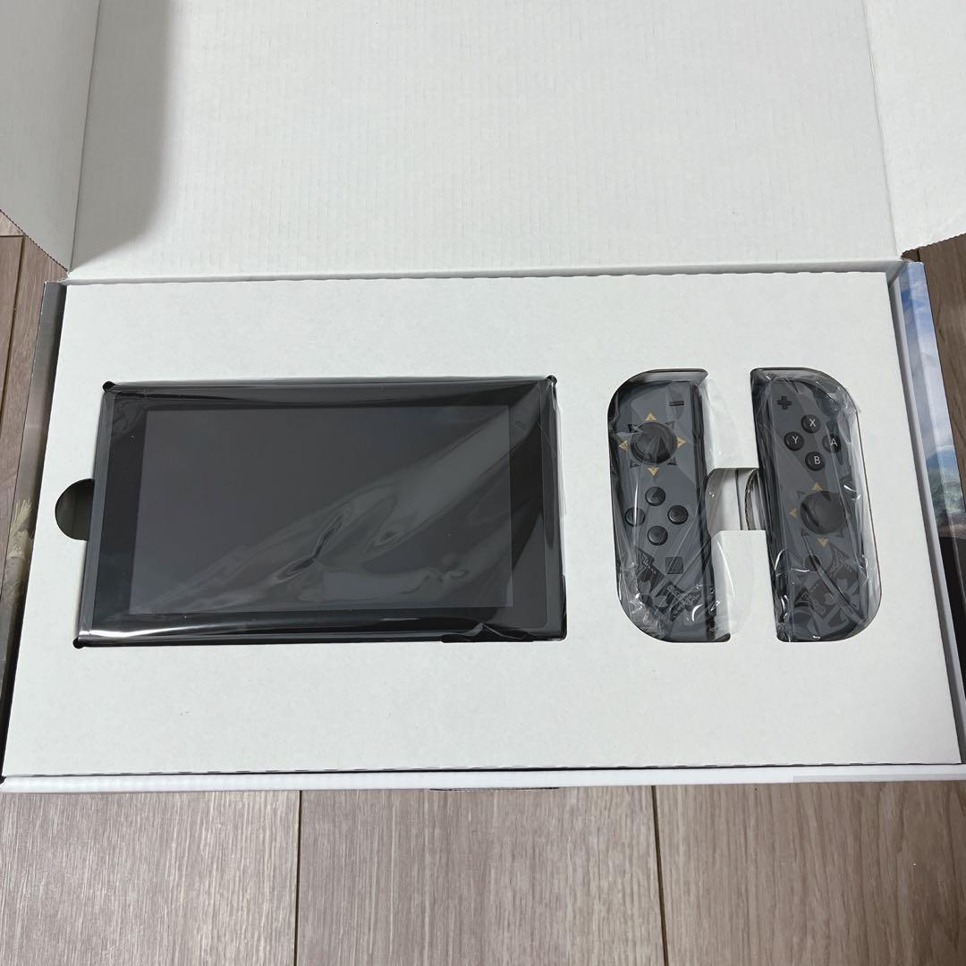 【バーボンさん専用】任天堂スイッチ モンスターハンターライズ 本体 switch