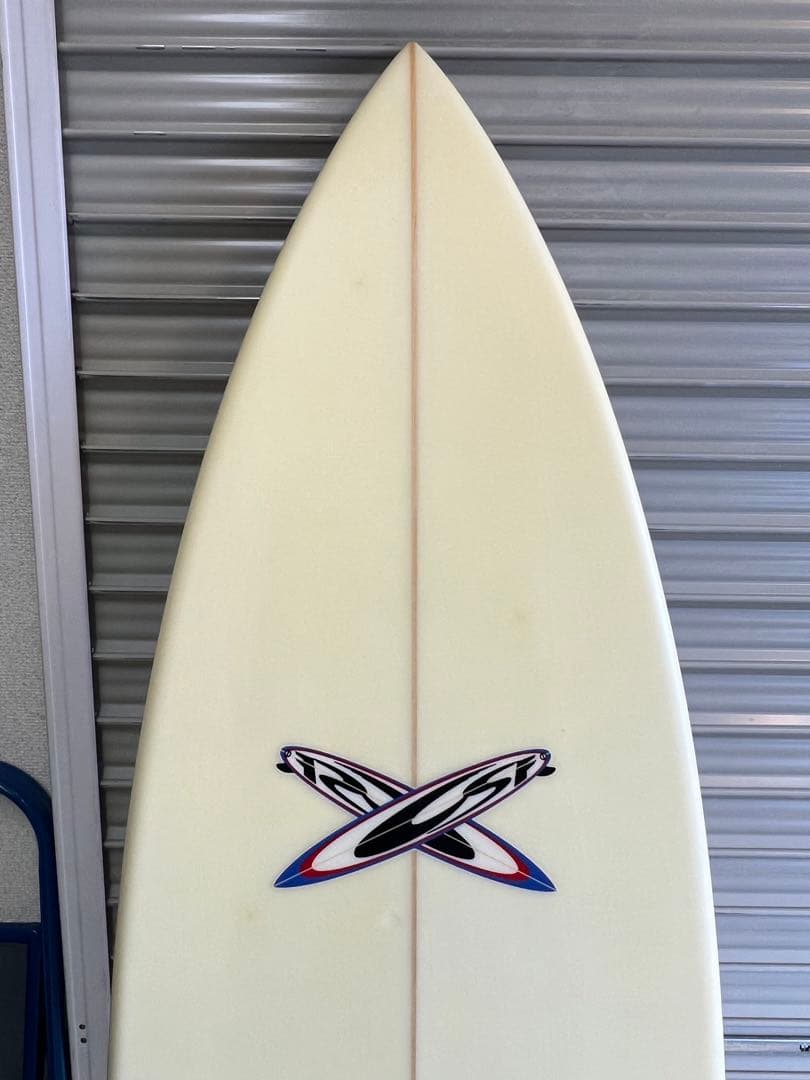CSFサーフボード 6'0\" フィン+デッキパッド付き