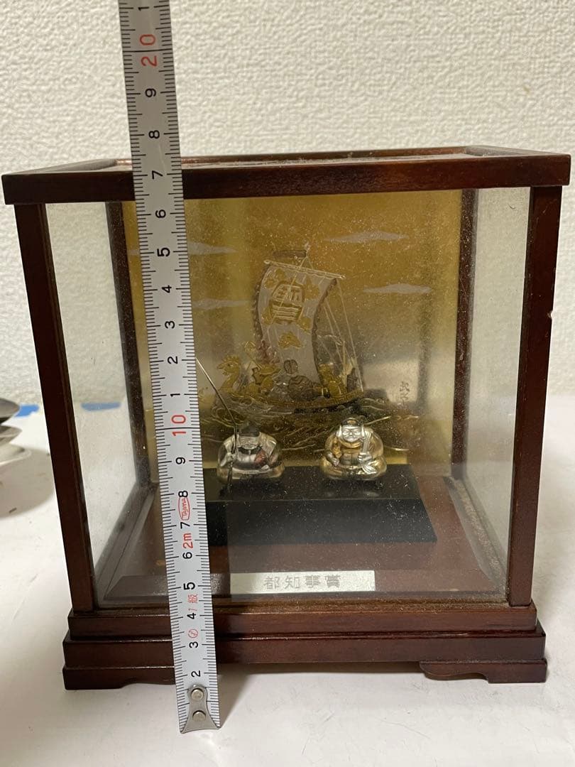 純銀　武比古　恵比寿大黒様