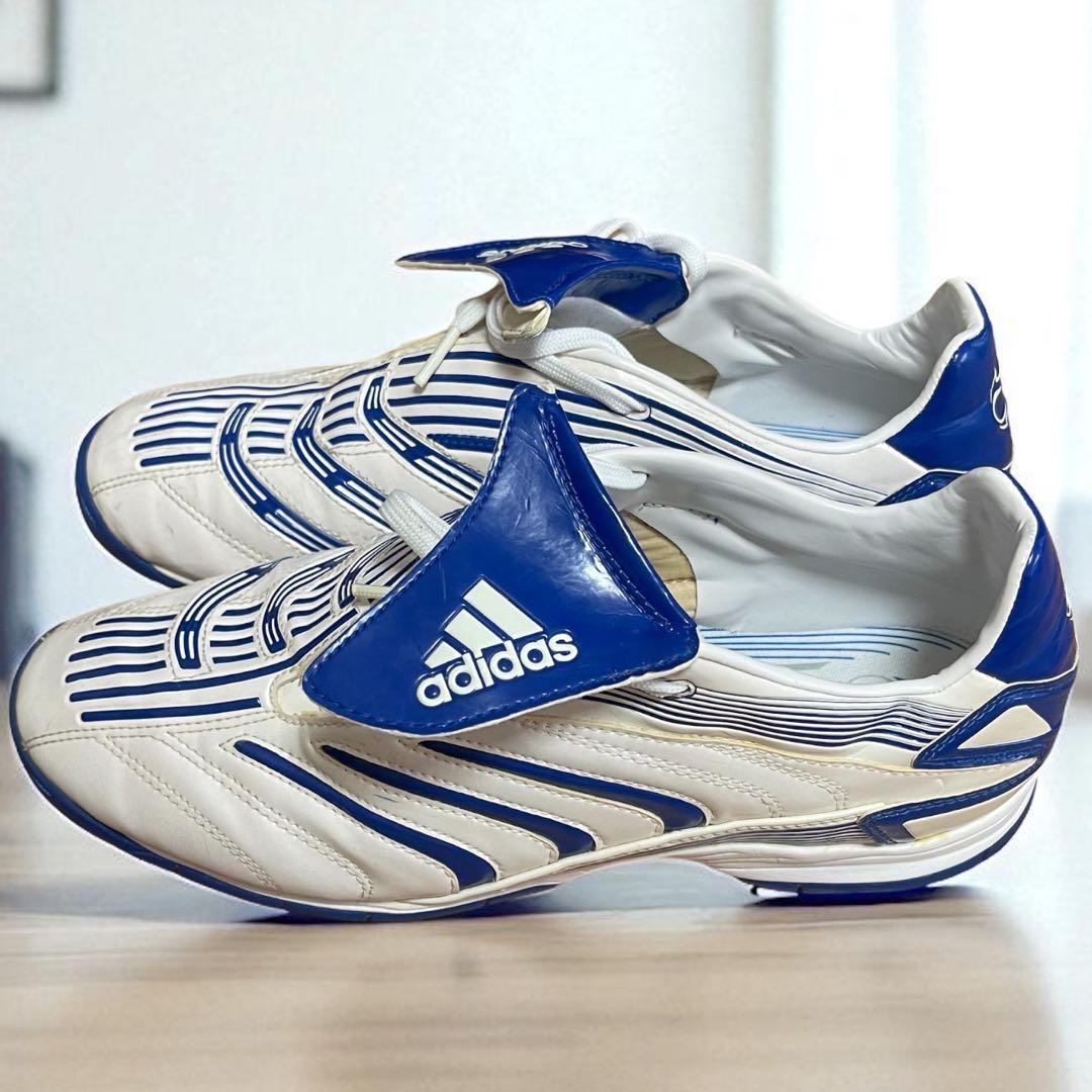 美品 レア adidas プレデター アブソリオン サッカー ホワイト/ブルー