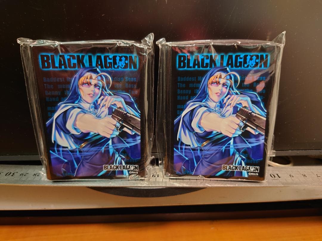 ブラックラグーン　トレカアイテムくじ　D＆E賞　カードボックス・スリープセット