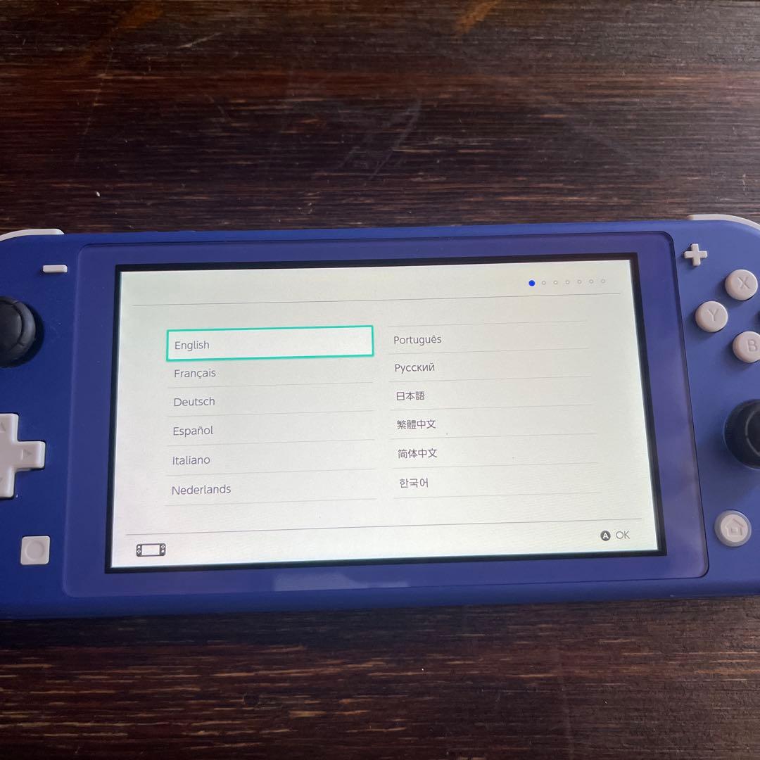合間公式アカウント1Nintendo Switch Lite 本体 青