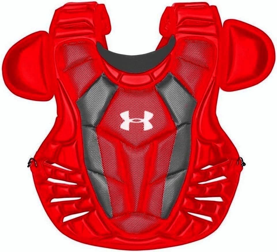 新品★USA限定発売モデル☆アンダーアーマー☆キャッチャー４点セット大人用☆赤