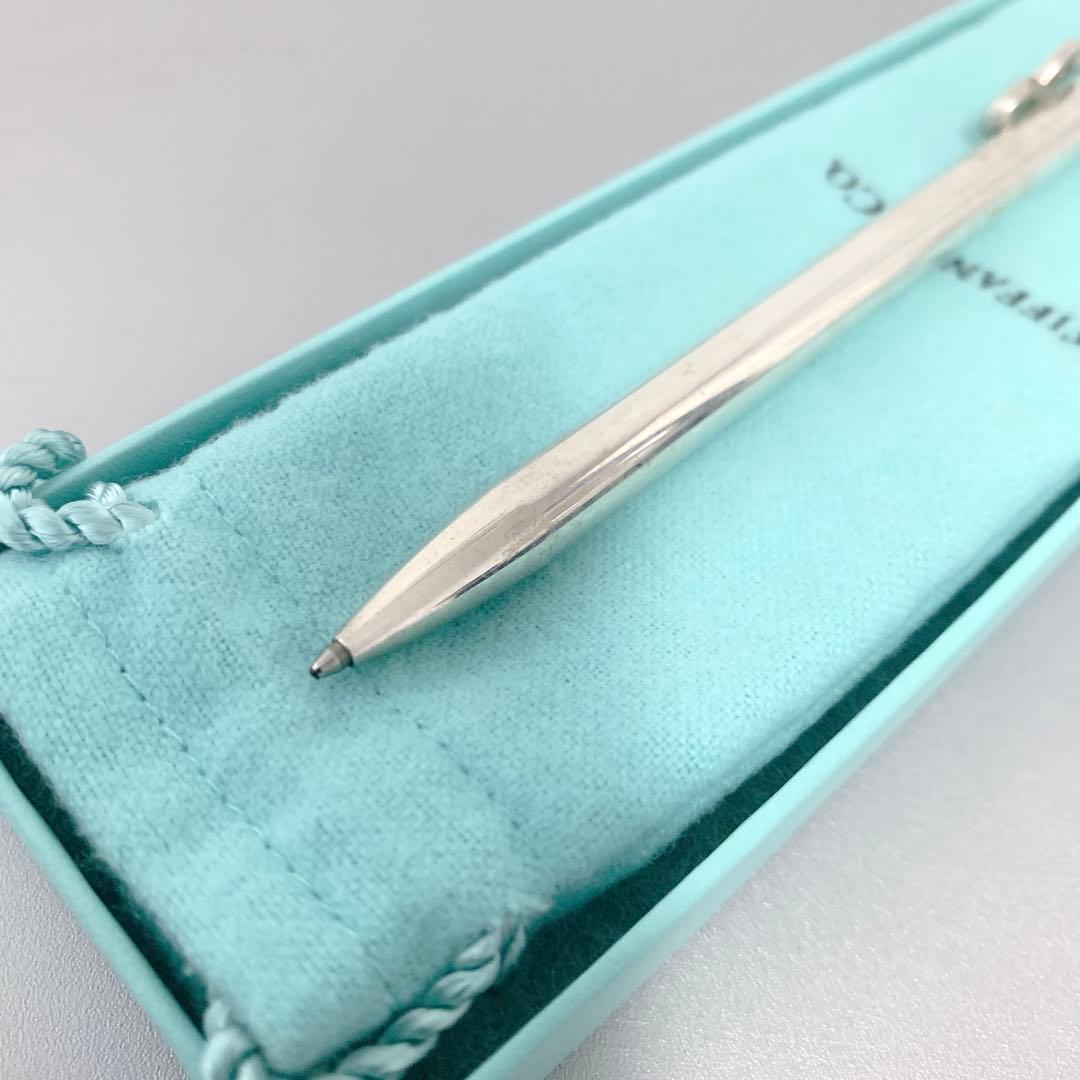【生産終了品】ティファニー ボールペン シルバー925 音符クリップ ツイスト式