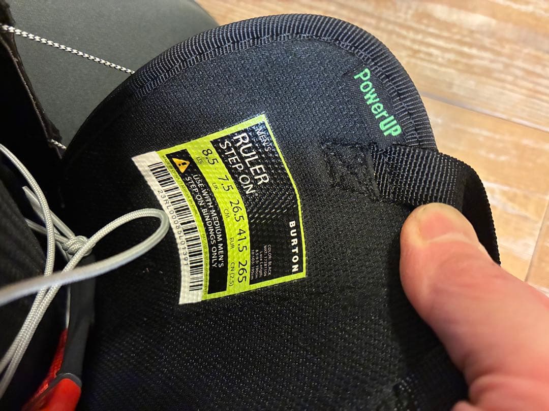 Burton Ruler ステップオン