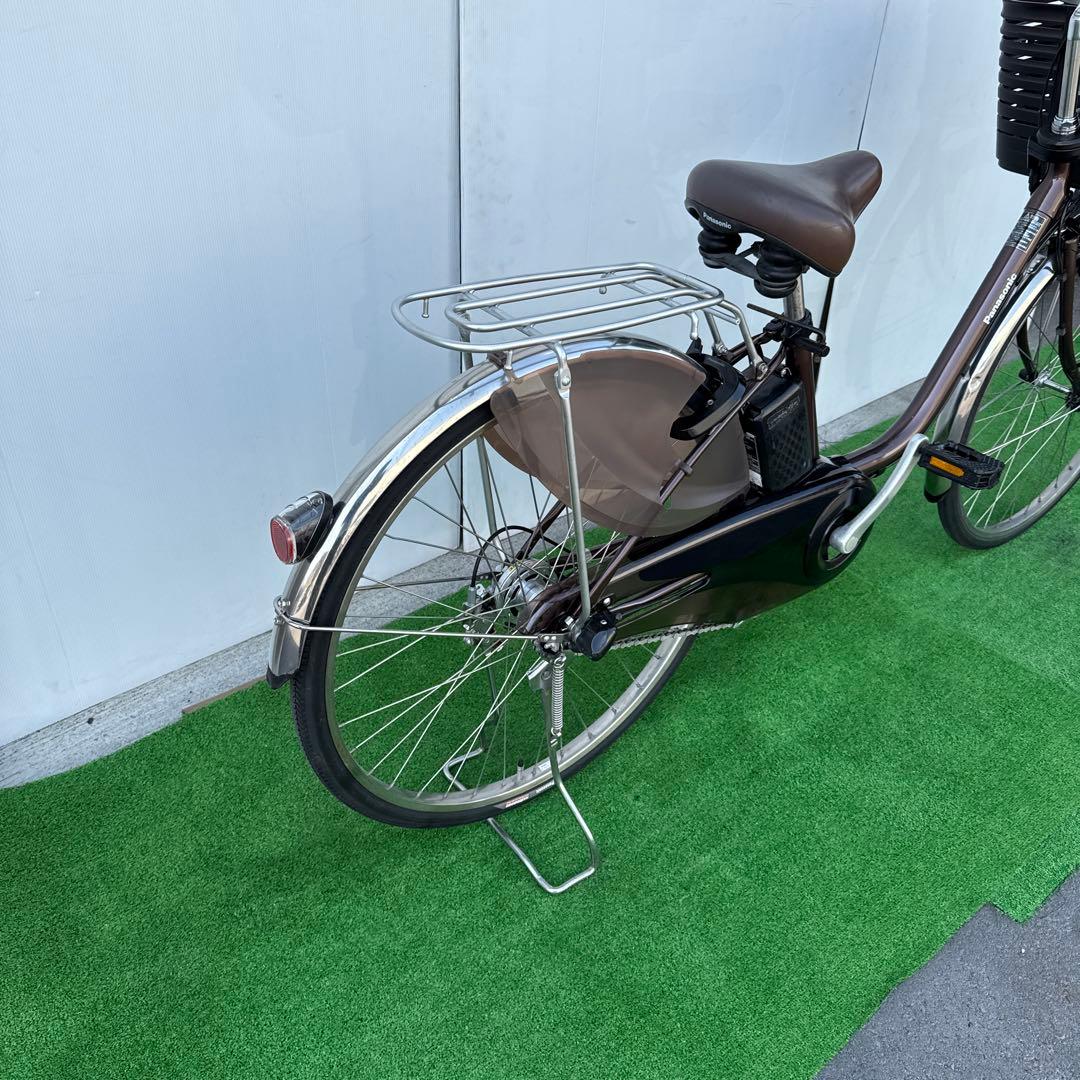Panasonicパナソニック電動アシスト自転車26インチ 12Ahブラウン