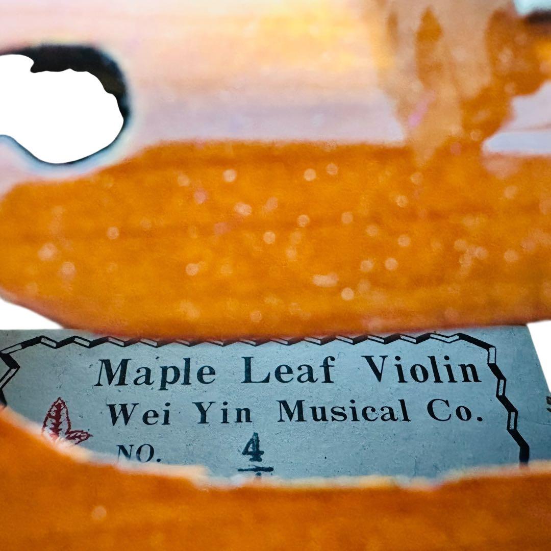 Maple Leaf バイオリン　サイズ　4/4
