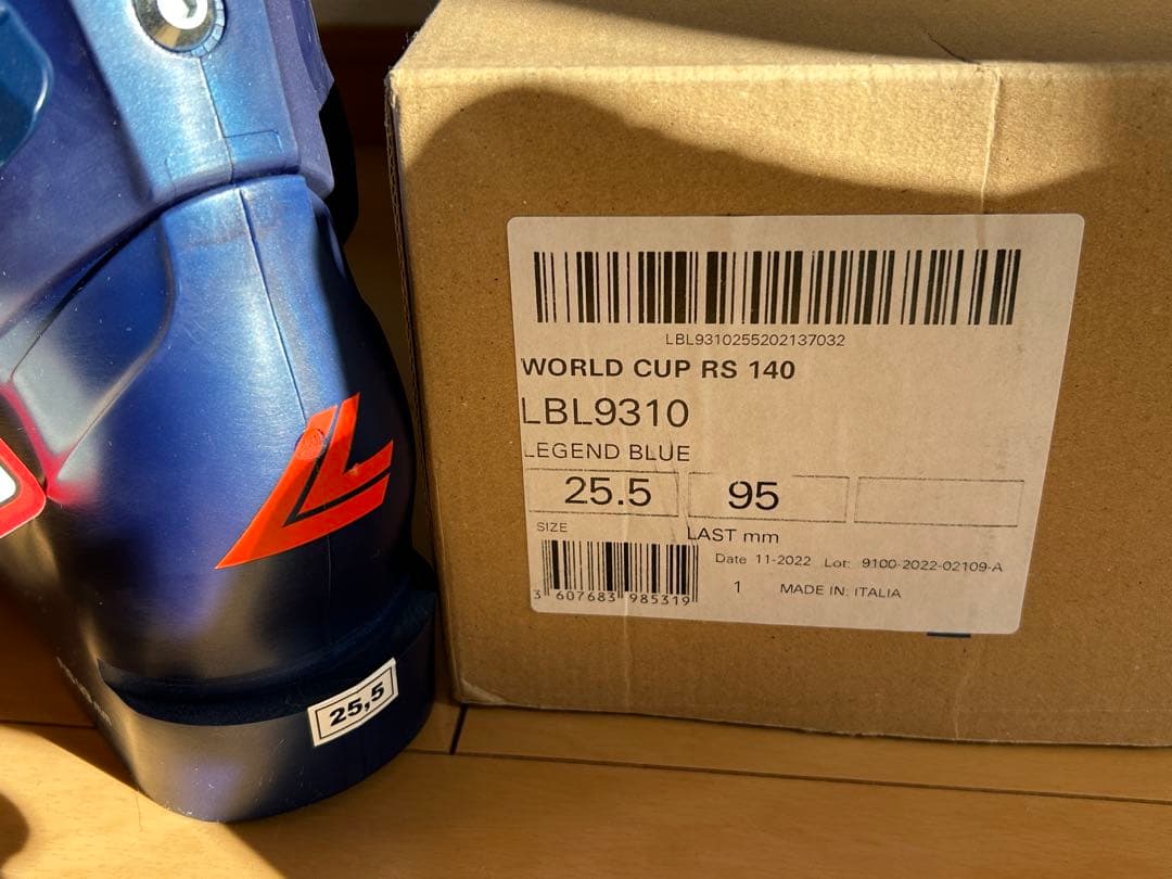 スキー LANGE WORLD CUP RS 140 25.5