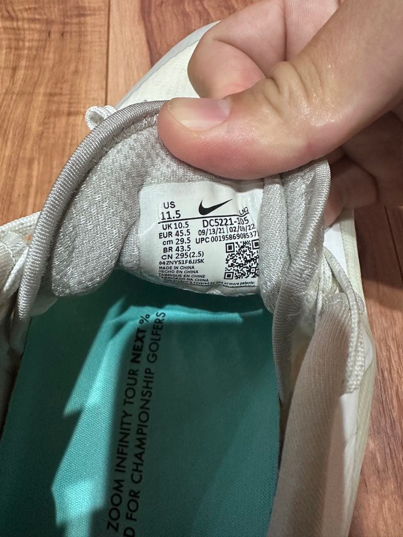 シューズ(男性用) Nike Air Zoom Infinity Tour Next