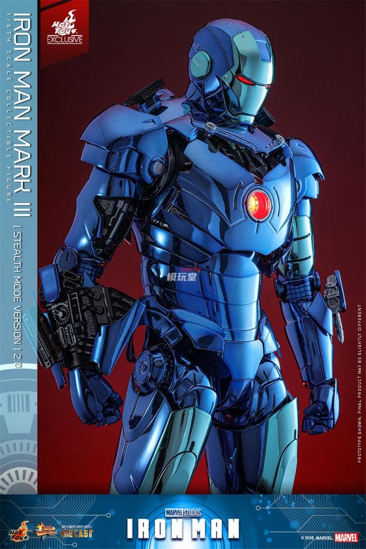 ホットトイズ 1/6 アイアンマン・マーク3 ステルスモード MMS814D71